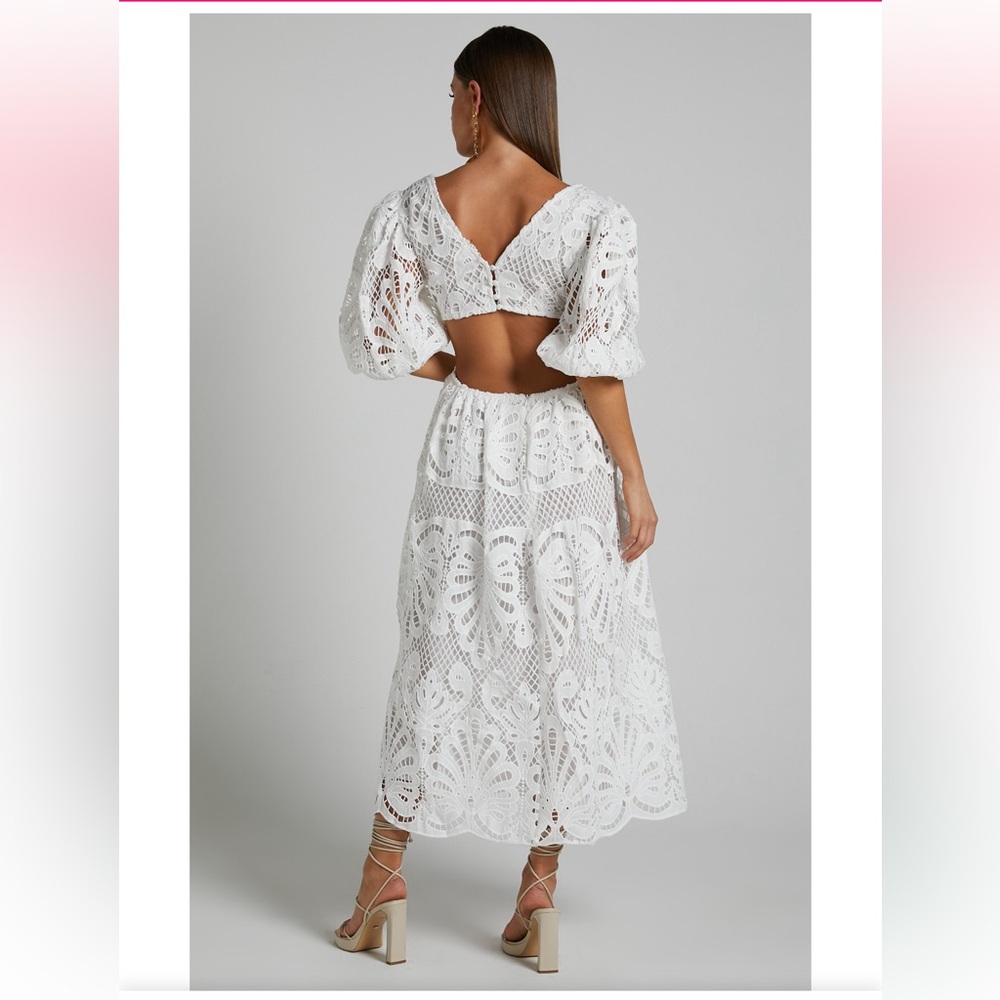 Showpo white dress